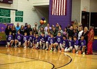 IMS 8th Grade Boys Basketball vs Morton + Purple & Gold Nite